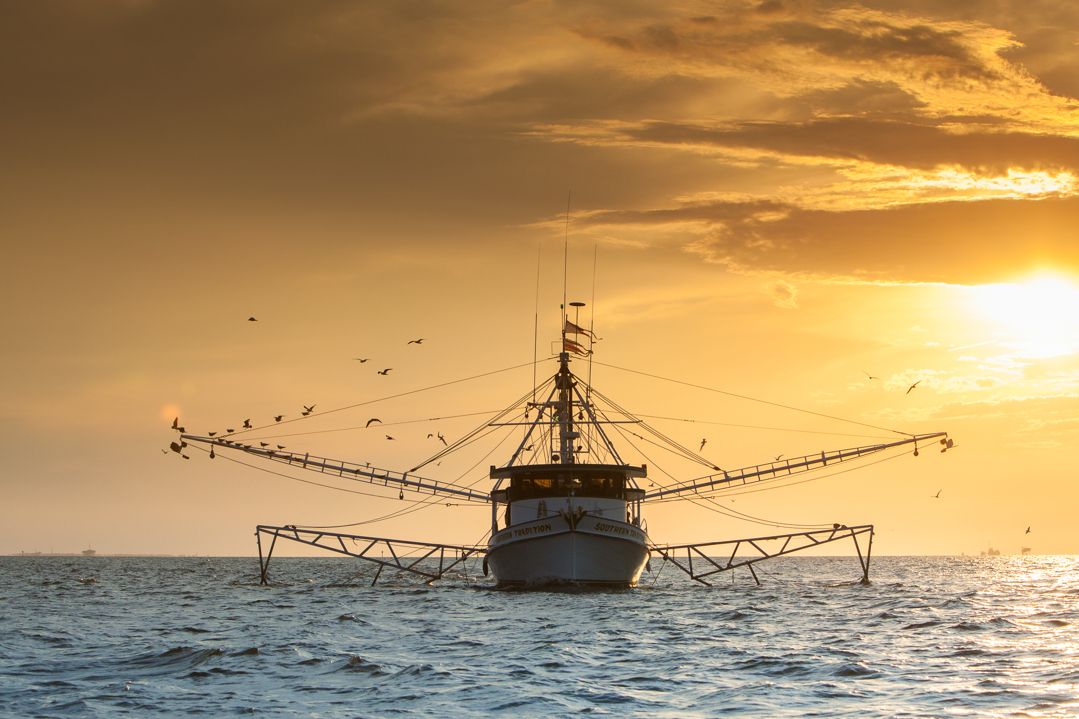 Bayou La Batre Shrimp Boat Gulf of Mexico